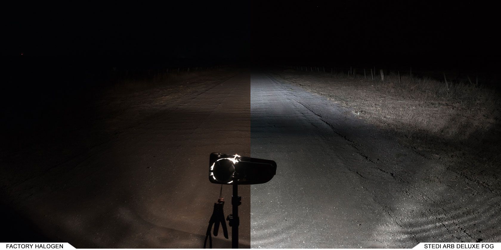 LED Dimljus med DRL för ARB Deluxe Bullbar